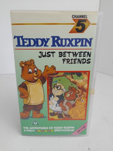 Vintage 1980s vhs teddy ruxpin - vintage,
