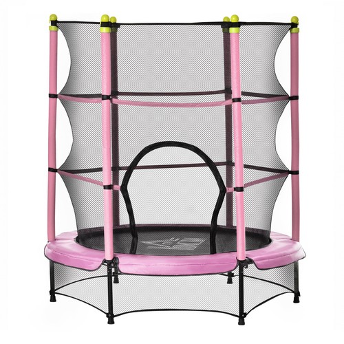 Homcom 6ft kids trampoline - 4.6ft,