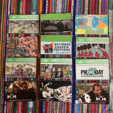 Vintage Phone Card Collection Job Lot BT British Telecoms 90’S Phonecards X12