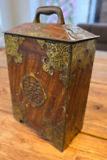 Antique Chinese Tin Wood &