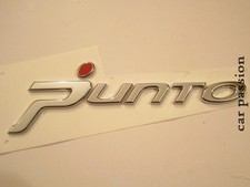 Fiat Grande Punto Original Rear Logo Emblem Sign Red