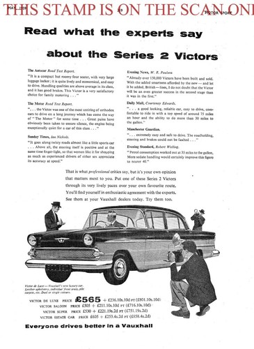 Vauxhall victor range cars - vauxhall,