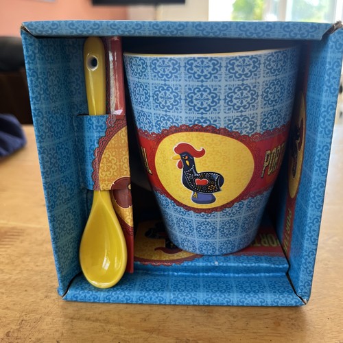Portuguese coffee mug set