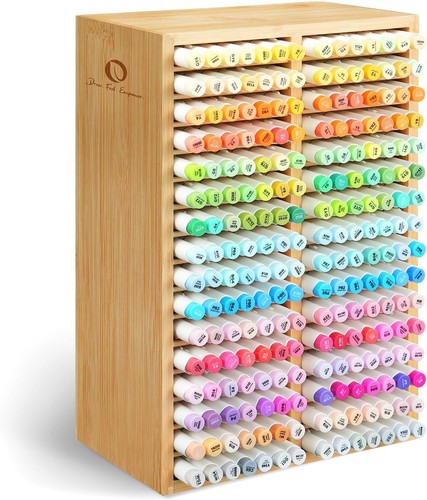 Ohuhu bamboo marker organizer - ohuhu,