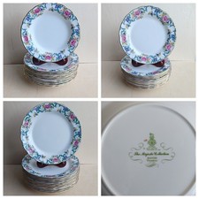 Royal Doulton Booths Floradora Plate Sets – 12x 21.5cm, 12x Deep, 14x 27cm