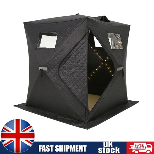 Insulated pop ice fishing - pop, up