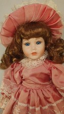 Porcelain Doll (588) 18"(46cm)
