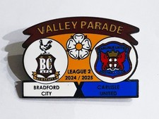 Bradford City 24/25 Season Match Badges