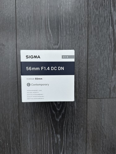 Sigma 56mm dc dn - sigma,