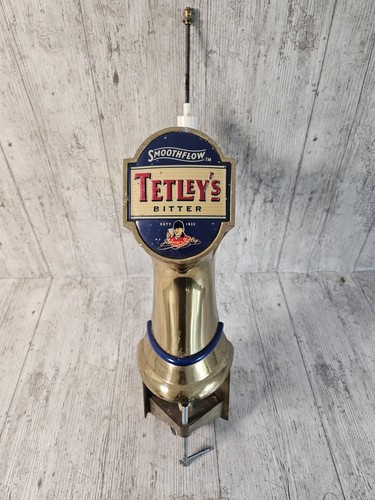 Brass tetley beer pump - brass,