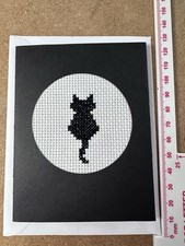 Handmade Cross Stitch Card