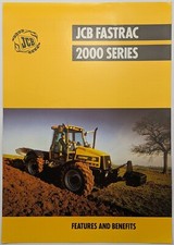 Original JCB Fastrac 2000 Series Sales Brochure, 1998