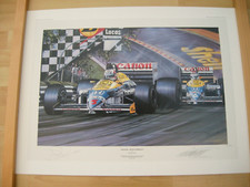 NIGEL MANSELL Red 5 - SIGNED