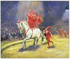 Circus Trick Riders, Lucy Kemp