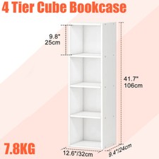 Cube 5 tier wooden - cube, 3