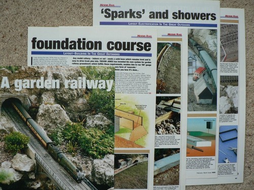 Garden railways building - railways,