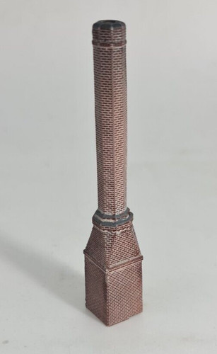 Model railway chimney stack - model,