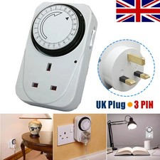 24 Hour Electric Mains Plug-In