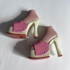 Bratz doll shoes pink high