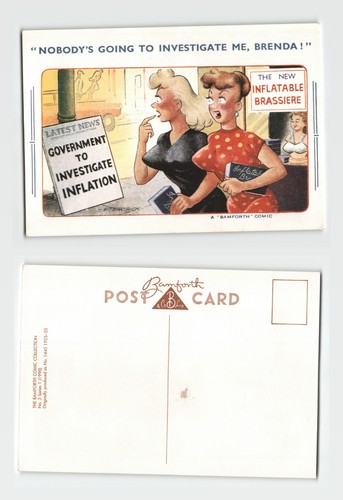 Postcard bamforth comic - postcard,
