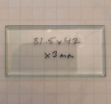 BEVELLED CARRIAGE CLOCK GLASS