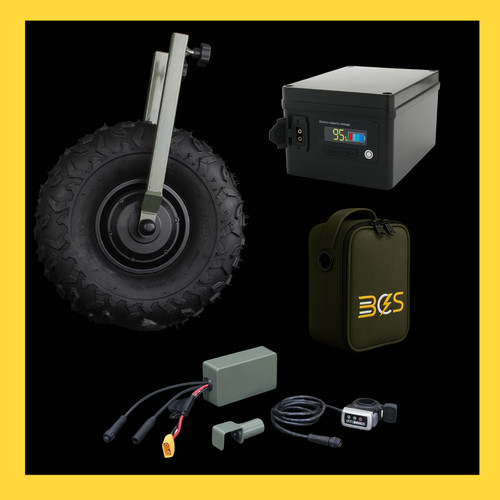 Electric fishing barrow - fishing,