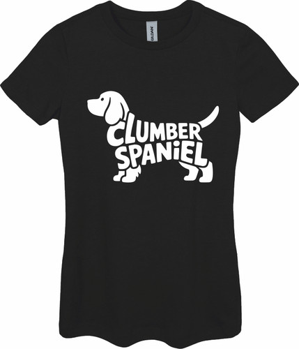 Clumber spaniel typography - clumber,