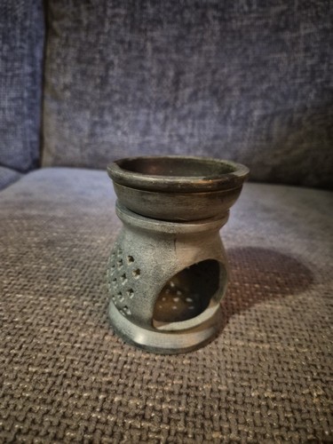 Hand carved soapstone aroma - carved,