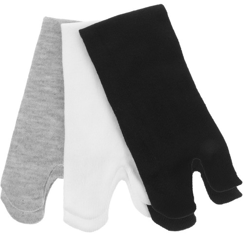 3pairs soft elastic tabi toe - soft,