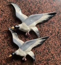 Flying Sea Gulls Ceramic Wall