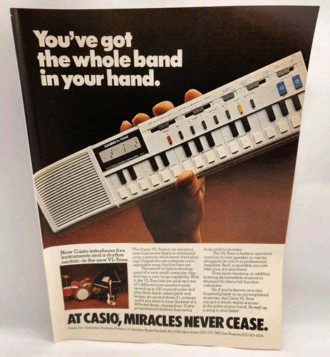 Casio tone keyboard - casio,