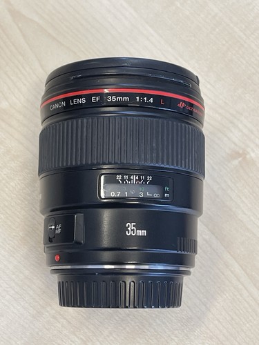 Canon 35mm 4l usm prime - f/1.4l,