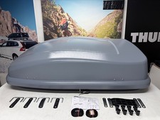 HALFORDS 320 GREY ROOF BOX
