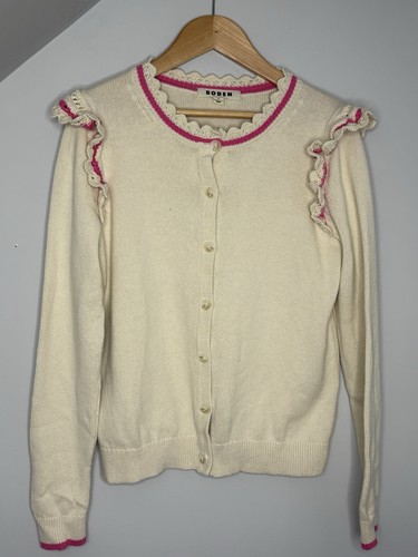 Boden cream cotton knit - boden,