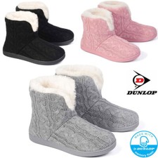 LADIES SLIPPERS WOMEN DUNLOP