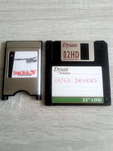 Brand new sandisk pcmcia - new,