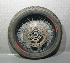 ♻️ Yamaha XT 125 X 2005 - 2012 Front Wheel Black with Tyre & Brake Disc ♻️