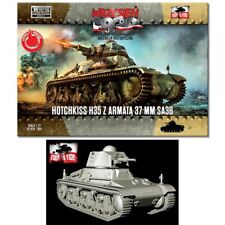 First to Fight 94 Hotchkiss H35 Z Armata 37mm SA38 1:72 Plastic Model Kit