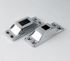 Pair of Deluxe Bright Chrome