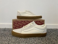 BRAND NEW Vans Old Skool - Off White/Gum - UK Size 6 (EU 39)