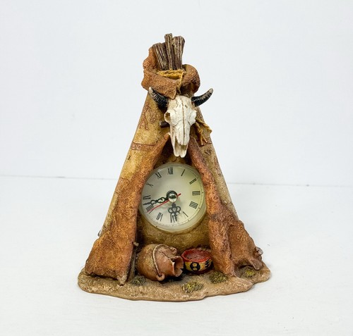 Quartz clock indian tee pee - quartz,