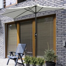 2.7m Half Round Parasol