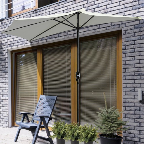 Half round parasol - 2.7m,
