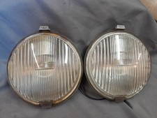 Vintage Wipac pair Stainless Spot Lights 12v, 5.5 inch