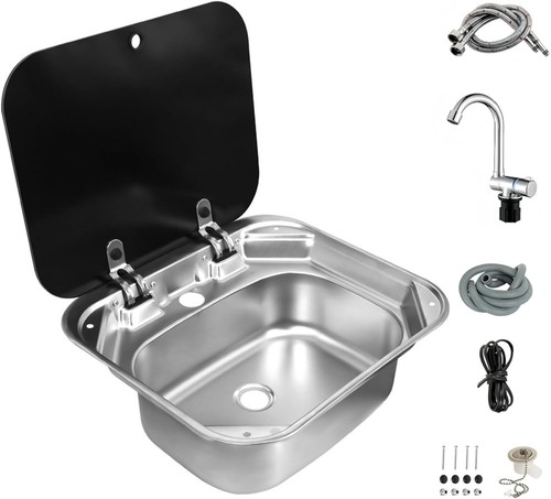 Campervan sink stainless steel - campervan,