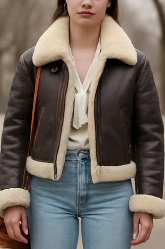 Women shearling aviator b3 - women’s,