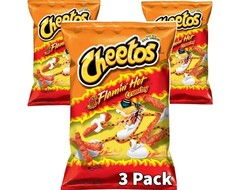 Cheetos flaming hot - x,