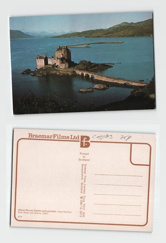 Postcard eilean donan castle - postcard,