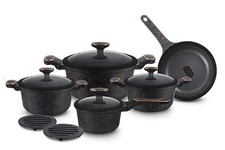 12 Pieces Kitchen Pots & Pans