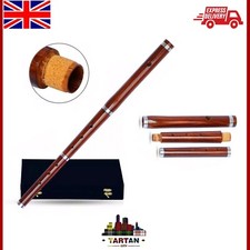 3-Part Wooden Irish D Flute -